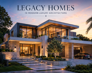 Legacy Homes in Modern Luxury Architecture