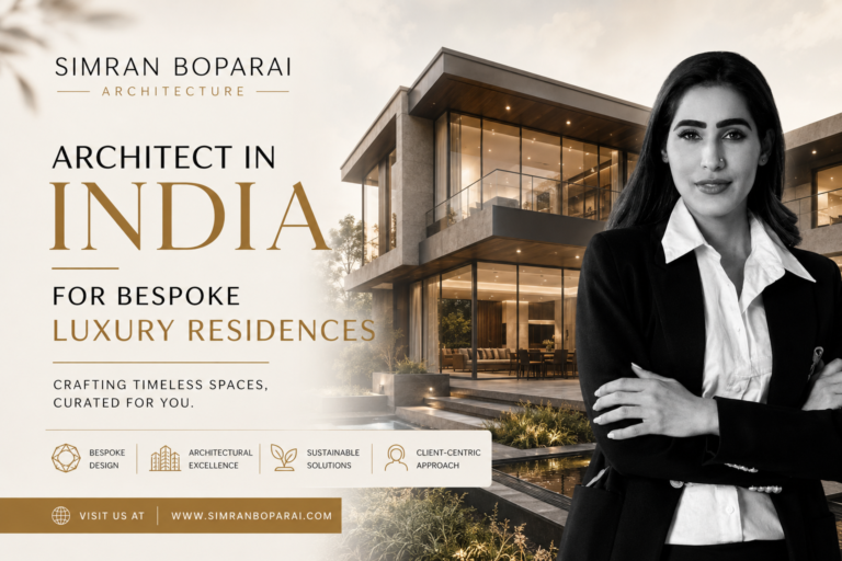 Architect in India for Luxury Private Homes