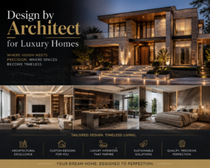 Design by Architect for Luxury Homes